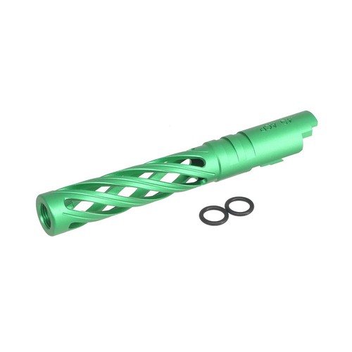 5KU 5.1 Inch Aluminum Hollow Outer Barrel for Marui Hi-Capa #5KU-GB-557- Green