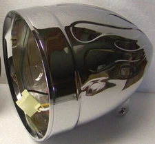 NEW 5-3/4 ADJURE HB54010 MOTORCYCLE HEADLIGHT HEADLAMP BUCKET LAMP DRIVING LIGHT