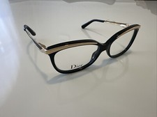 Dior Havana Brown Women's Cat Eye Eyeglasses Frames 53mm 15mm 14mm - CD3280