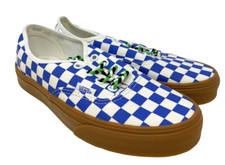 VANS Authentic Checkerboard Blue/White Size M5/W6.5