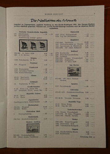 Richard Borek Informes Malí África Noviembre 1959 20 p. Sellos Filatelia - Imagen 4 de 6