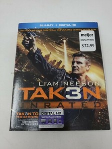 Taken 3 (Blu-ray Disc, 2015) Liam Neeson Forest Whitaker ...
