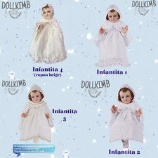 Ropa Tejida a mano para Ni o dios. Traje de ni o dios. Baby Jesus Clothing