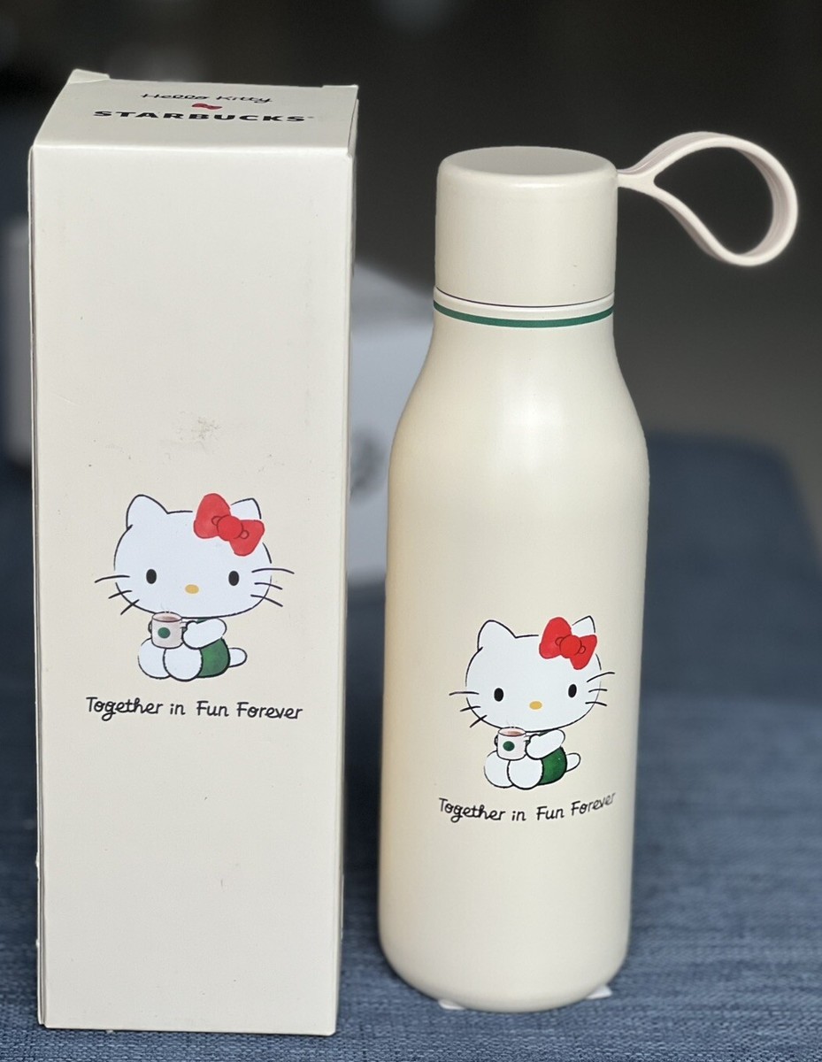 Starbucks×Hello Kitty ステンレスボトル 591ml Starbucks x HELLO KITTY 2024 Stainless Steel Water Bottle