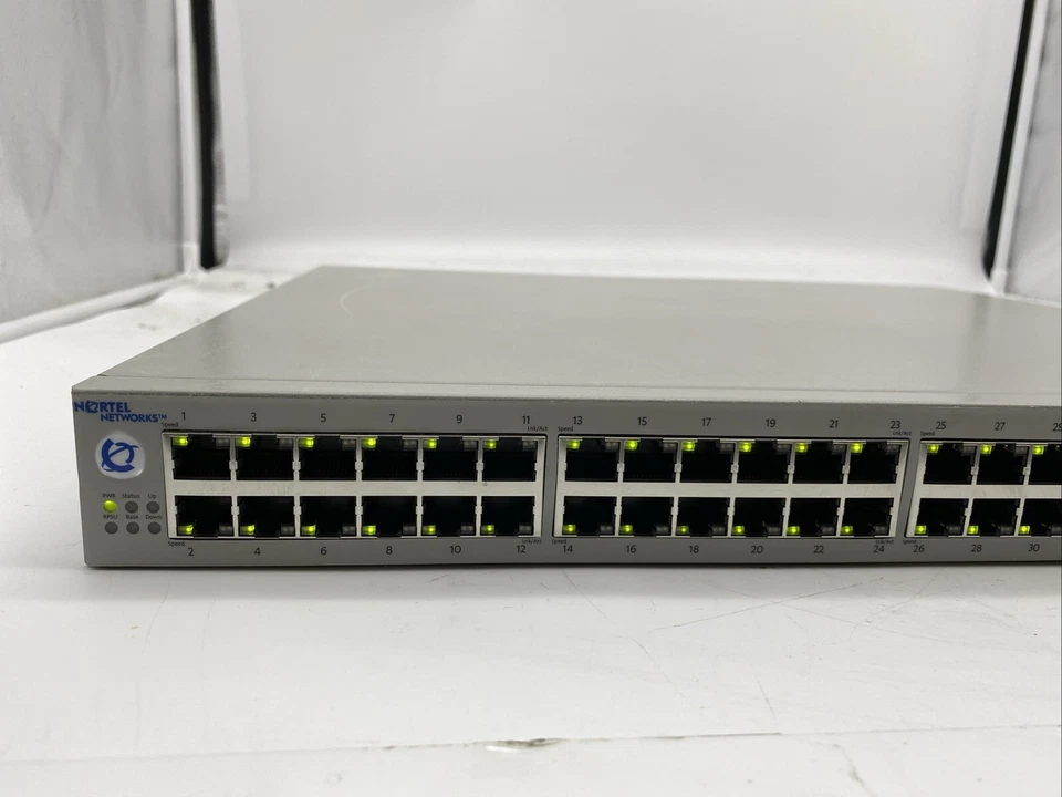 Nortel Baystack 5510-48T 48-Port Network Switch BS5510-48T AL1001A03 - Image 3 of 4