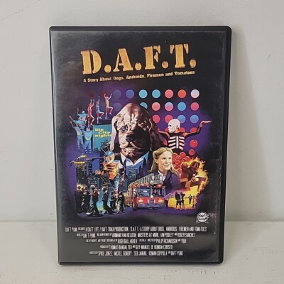 D.A.F.T. - A Story About Dogs, Androids, Firemen and Tomatoes (DVD, 2000) RARE!