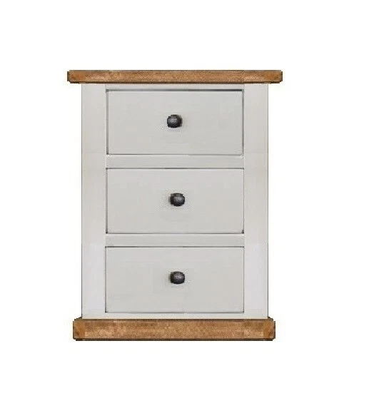 Chamomile Rustic Bedside Cabinet - Image 2 of 2