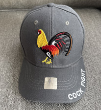 Gorra de béisbol gris morsa pelea gallo bordada gorra de camionero ropa de calle