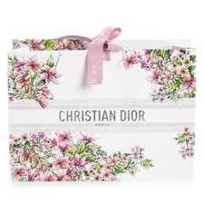 DIOR FLORAL SPRING LIMITED EDITION PAPER GIFT BAG WITH RIBBON CLOSURE SEALED NEW