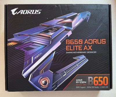 GIGABYTE B650 AORUS Elite AX ATX Mainboard AMD B650 DDR5 Sockel AM5