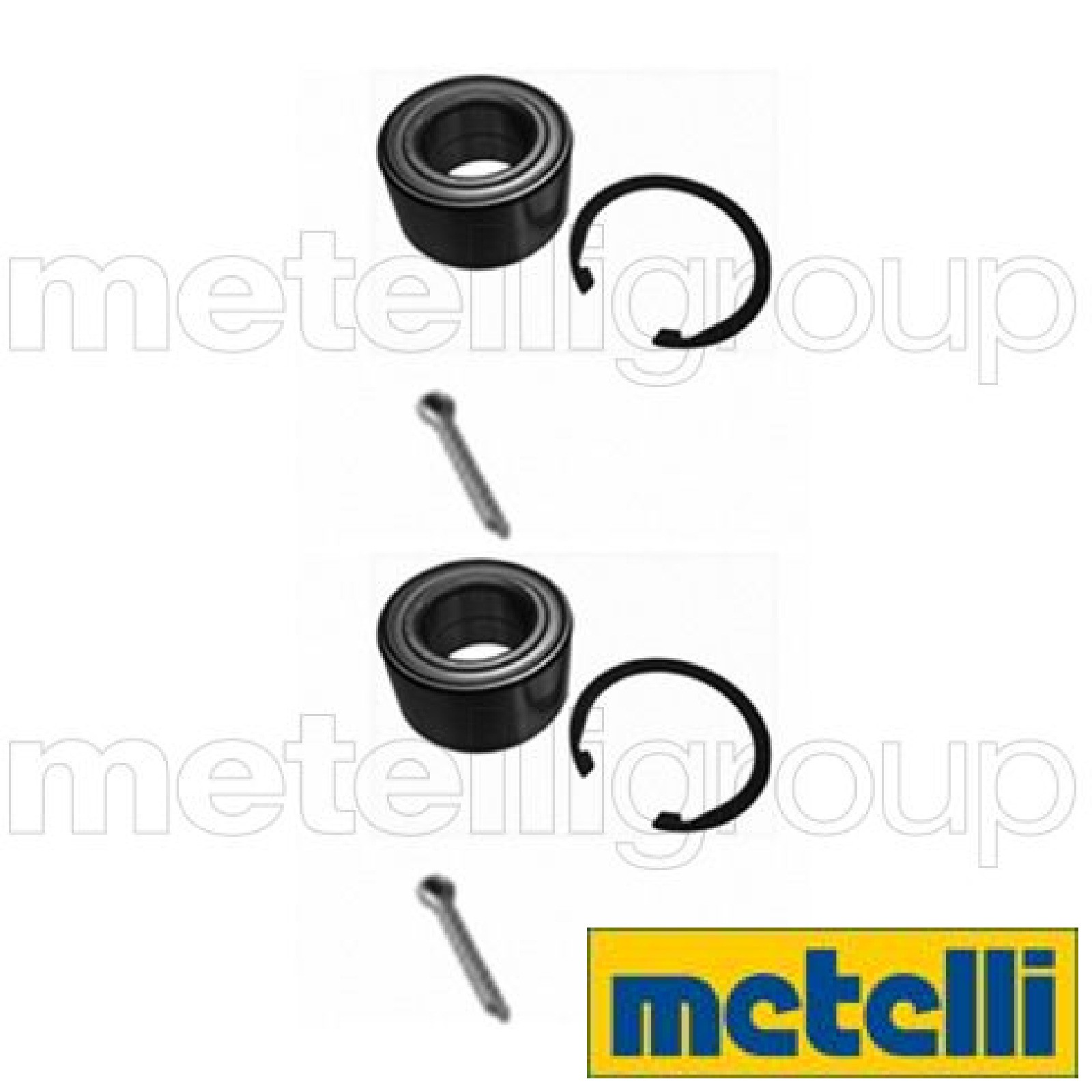 2x Radlagersatz metelli 19-7678 2 Radlager Satz links rechts Vorderachse