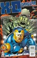 X-O Manowar #5 FN 1997 Stock Image