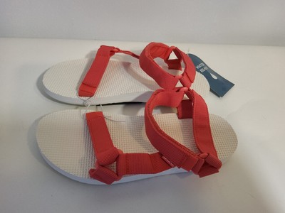 JBU by Jambu Womens Aruba Textured Adjustable Flatform Sandals Shoes