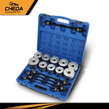 Universal Press Pull Sleeve Kit Bush Bearing Removal Insertion Tool Kit 27 Pcs