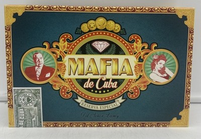 Mafia De Cuba Party Board Game - Out of Print - Complete - New Open Box!