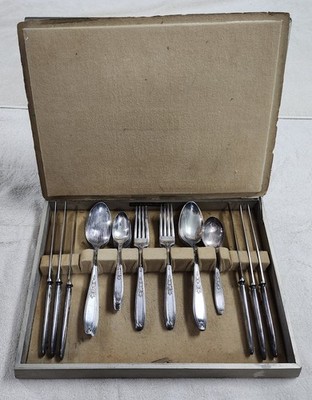 1847 ROGERS BROS. Ambassador Stainless Steel Silverware 25 Pc. Set, Still In Box