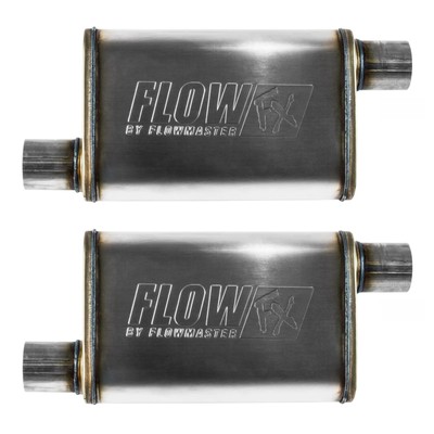 Flowmaster 409S  2.5'' Offset In/Out FlowFX Car Exhaust Muffler 71236-2