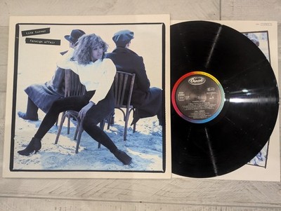 LP  Tina Turner - Foreign Affair * 12  Vinyl 1989 Capitol OIS Gatefold Disco Pop