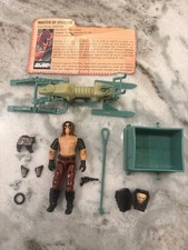 GI Joe Zartan w Chameleon Swamp Skier 1984 v1 100 Complete ARAH w File Card