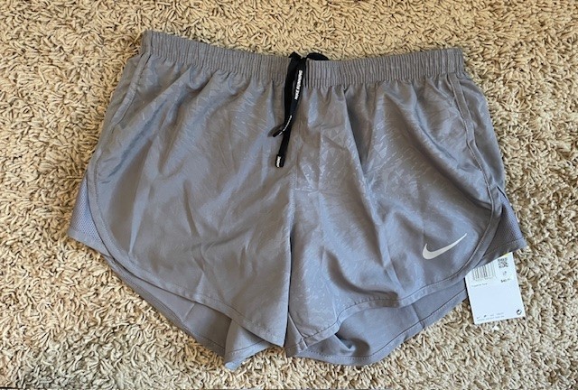 Women's Nike Dry Fit Running Shorts (Size Small) Gray