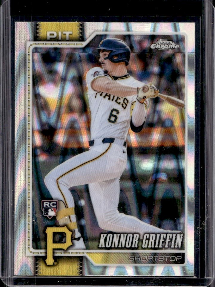 2026 Topps Chrome Konnor Griffin Raywave Refractor Rookie RC #74 Pirates