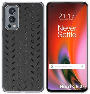 Custodia Oneplus Nord 5G Con Effetto Sfumato Rosa/Viola – Trasparente, Antiurto, Sottile, Supporta Ricarica Wireless