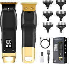 Beard Trimmer for Men - Rechargeable Men'S Hair Clippers Razor, Cordless Hair