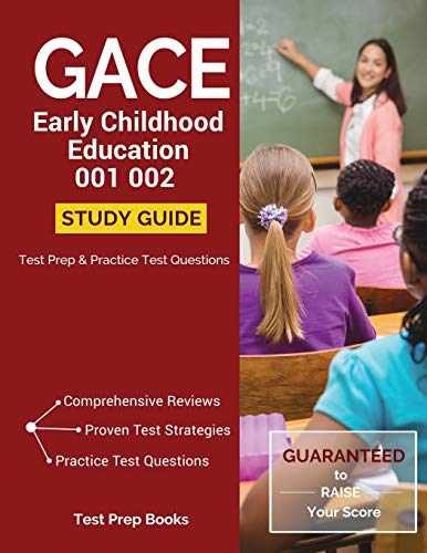 GACE Early Childhood Education 001 - Paperback, by Books Test Prep - Acceptable
