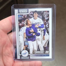 Topps 2026 Series 1 Dodgers Duo Ohtani Yamamoto Los Angeles #265 Baseball