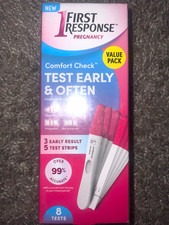 FIRST RESPONSE Comfort Check Pregnancy Test Value Pack 8 Tests, Analog