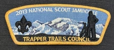BSA TRAPPER TRAILS AWAXAAWE AWACHIA OA 535 2013 JAMBOREE JSP CSP 3-D HIKING