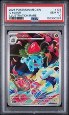 Pokmon Tcg Ivysaur Illustration Rare Mega Evolution 134132 Psa 10 Pokmon Tcg Ivysaur Illustration Rare Mega Evolution 134132 Psa 10