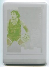 2022-23 NOIR Printing Plate Yellow Kennedy Chandler 1/1 Memphis Grizzlies