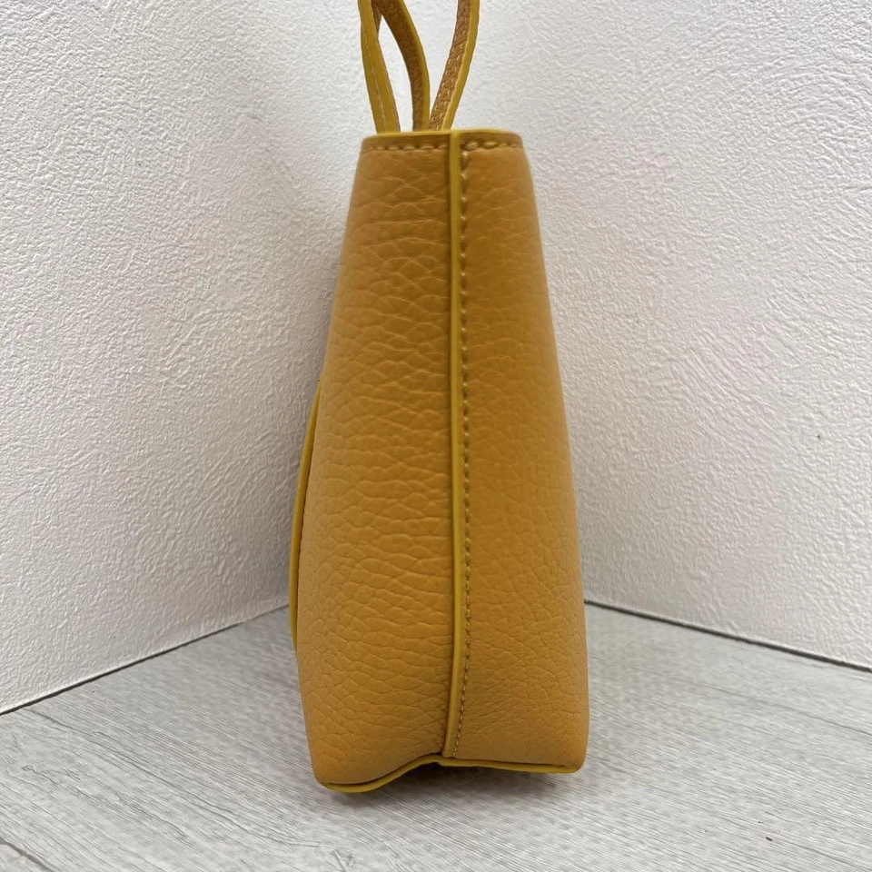 Mulberry Handbag Shoulder Bag 2way Mini Bayswater Leather Yellow - Image 4 of 4
