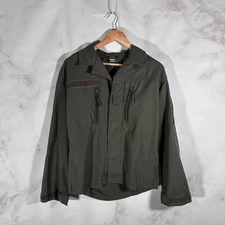 Austrian Military KAZ03 Field Shirt Utility Green Surplus Jacket Vintage