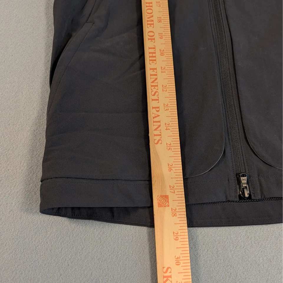 Chaqueta Under Armour Project Rock Cremallera Completa Negra Naranja Para Hombre Talla Mediana Foto 4 de 4