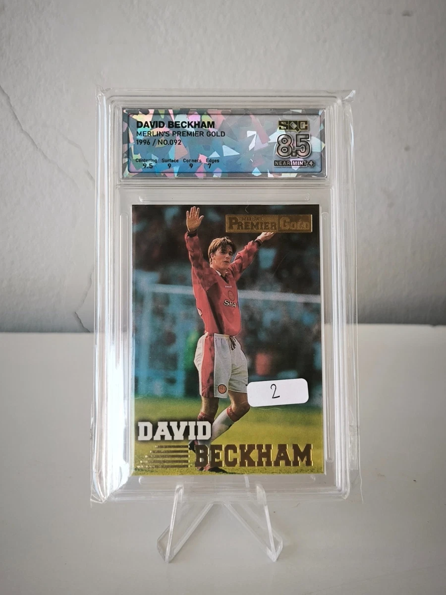 1996 Merlin Premier Gold David Beckham #092 for sale | eBay