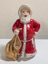 Vintage 1975 Goebel Santa Claus Figurine Christmas Holiday Ceramic W. Germany
