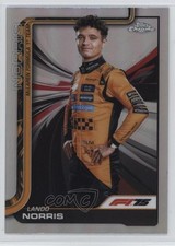 2025 Topps Chrome Formula 1 F1 Drivers Refractor Lando Norris #5 4m4