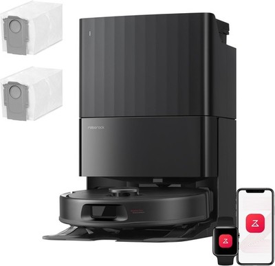 roborock Qrevo S Pro Set Robot Vacuum Cleaner with Wiping Function, Improved fro