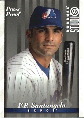 1997 Studio Silver Press Proofs #146 F.P. Santangelo Card
