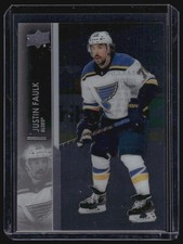 2021-22 Upper Deck #154 Justin Faulk Clear Cut