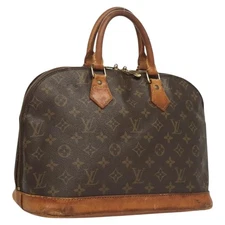 LOUIS VUITTON Monogram Alma Hand Bag M51130 LV Auth yk18349