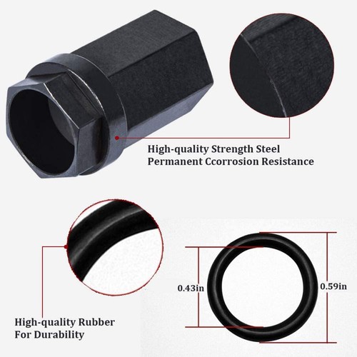 Oil Rail Ball Tube O-Rings Repair Kit+ Nipple Cup Socket for Ford 6.0L 2003-07 [ - Picture 8 of 9