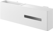 Hanging tissue case  dust box white