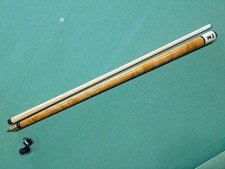 Vintage OLD ADAM Cue 5/16-18 Joint Brass Collar Tapered Shaft Billiard Pool