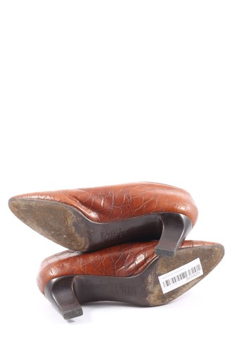 GIORGIO MORETTO Zapatos sin cordones Mujeres Flats Talla EU 38.5 marrón elegante - Imagen 5 de 6