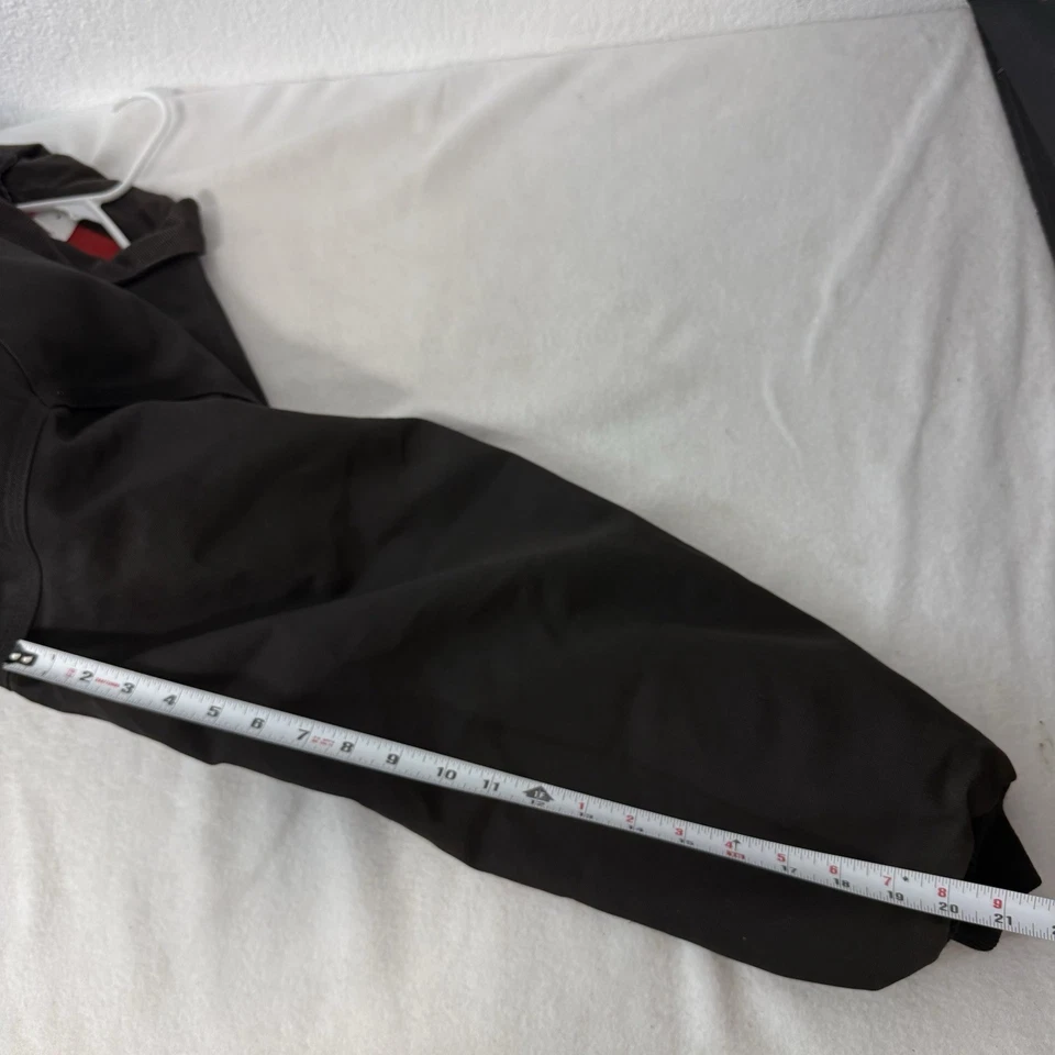 Chaqueta Bomber Santa Fe Vintage Negra Carhartt J13 Roja Forrada Años 90’s 5X-Grande Foto 4 de 4