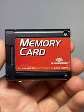 Memory Card Nintendo 64 N64 by Performance
