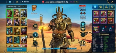 Raid Shadow Legends, Alaz Mythisch Legis